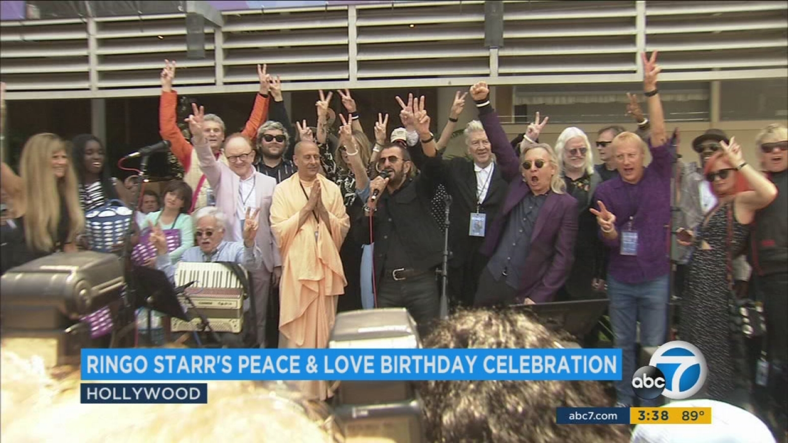 Ringo Starr rings in birthday with annual celebration in Hollywood
