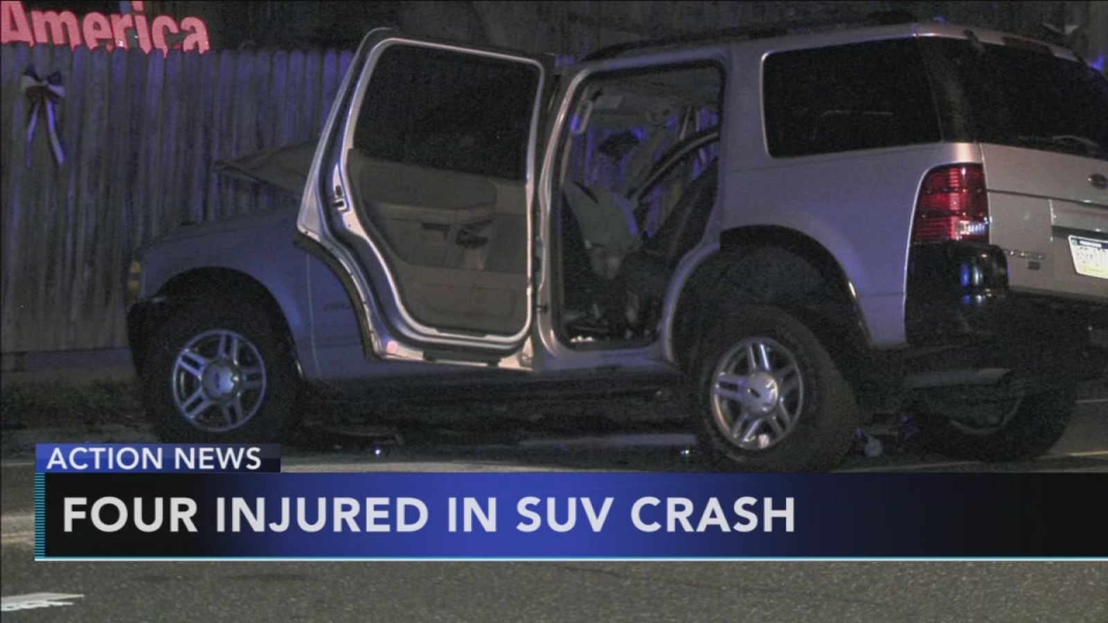 4 injured in SUV crash in Somerton 6abc Philadelphia
