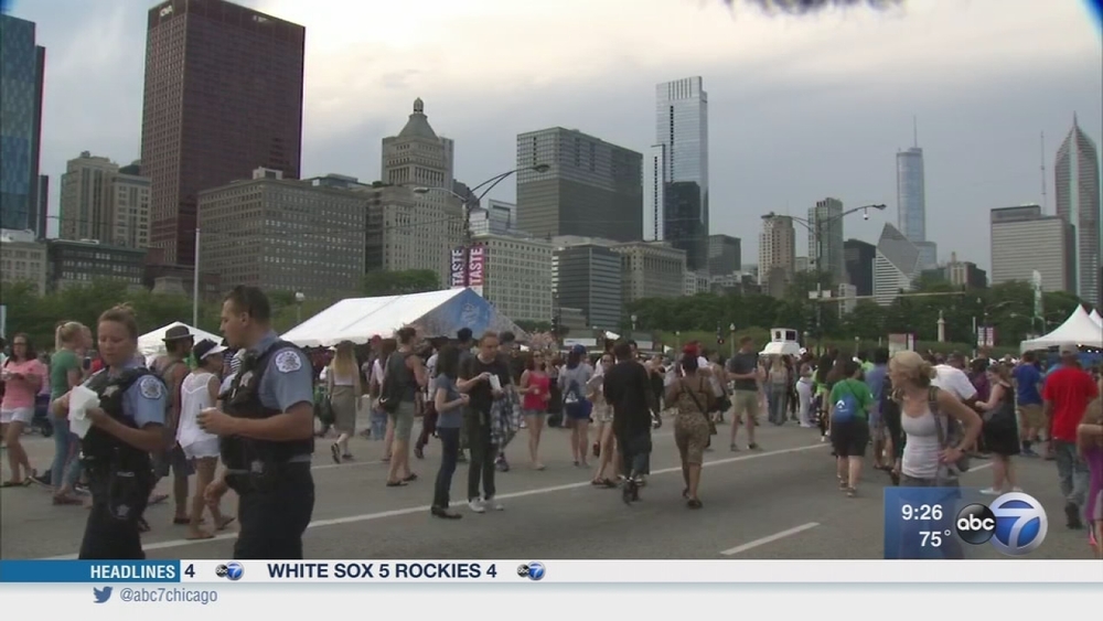 Fun for kids at the Taste of Chicago