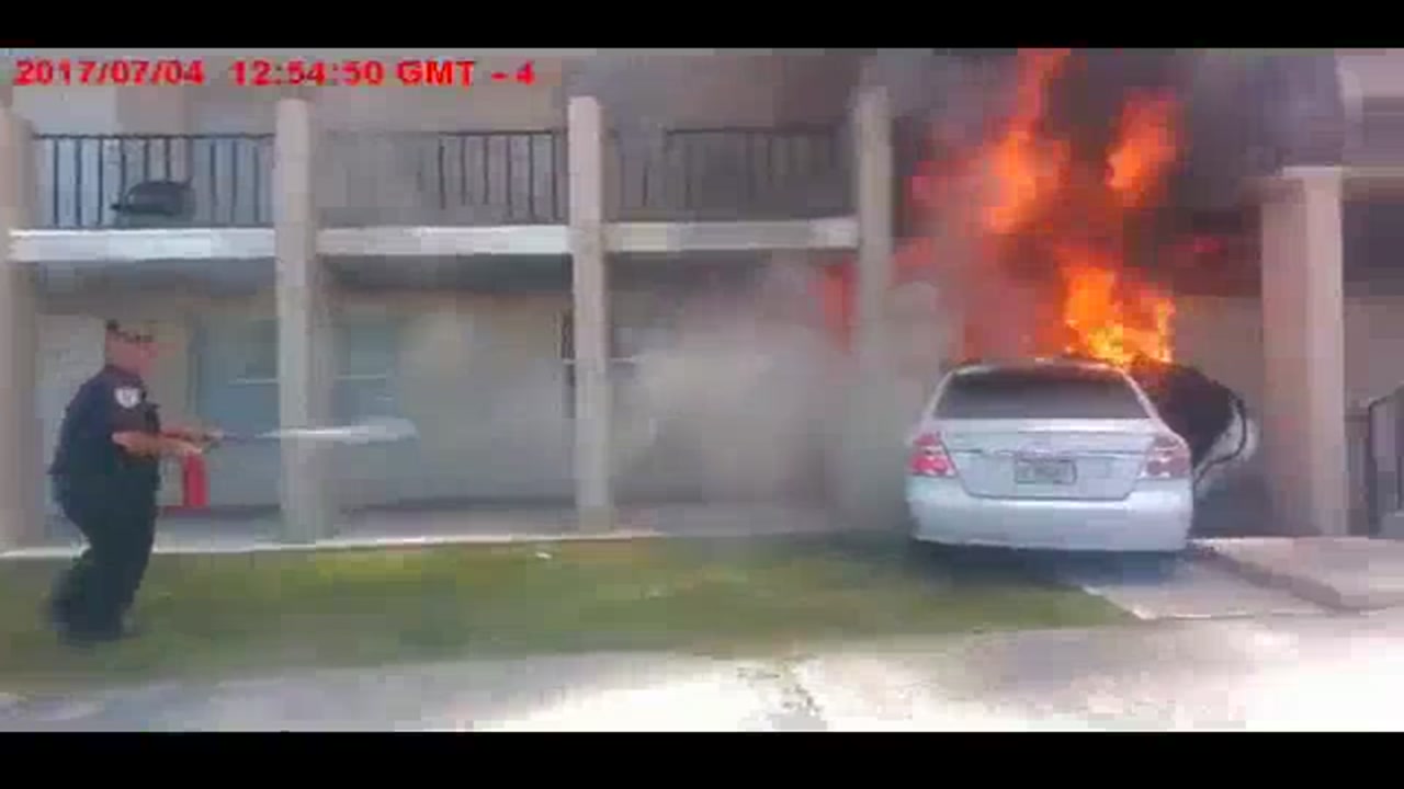 Man dies after crashing propane loaded car into ex's home