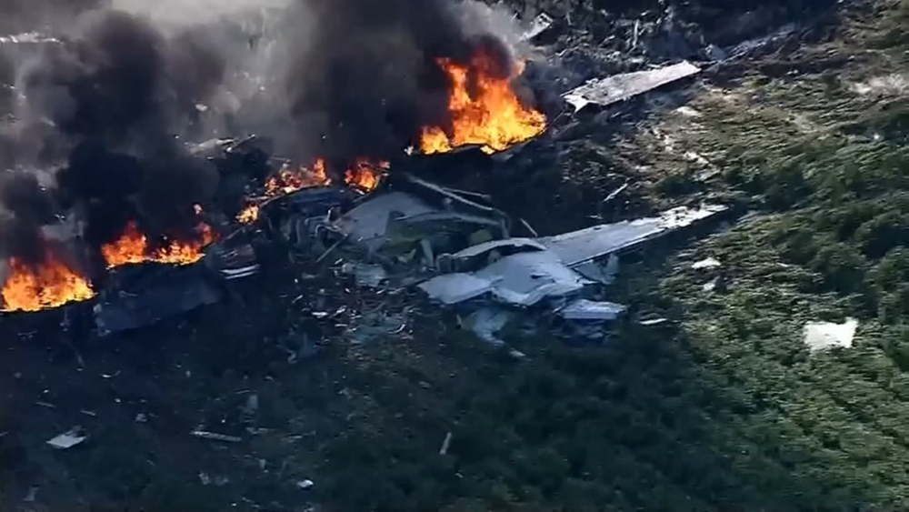 5 dead after Marine Corps plane crashes in Mississippi