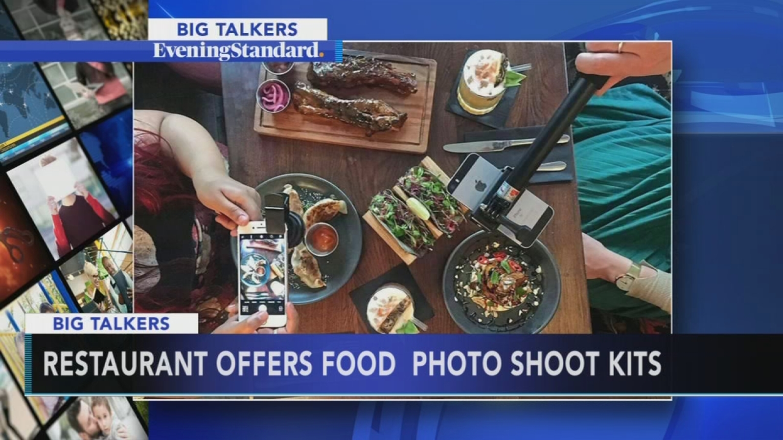 Restaurant offering food photo shoot kits with meals 6abc Philadelphia