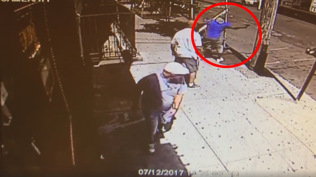 Shooting that injured child in Bronx caught on camera