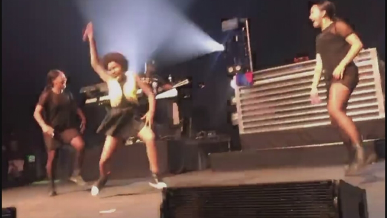 10-year-old Philly girl wows crowd at Kehlani concert