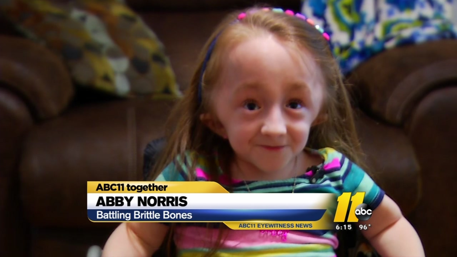 10yearold Clayton girl with brittle bones needs your help for life