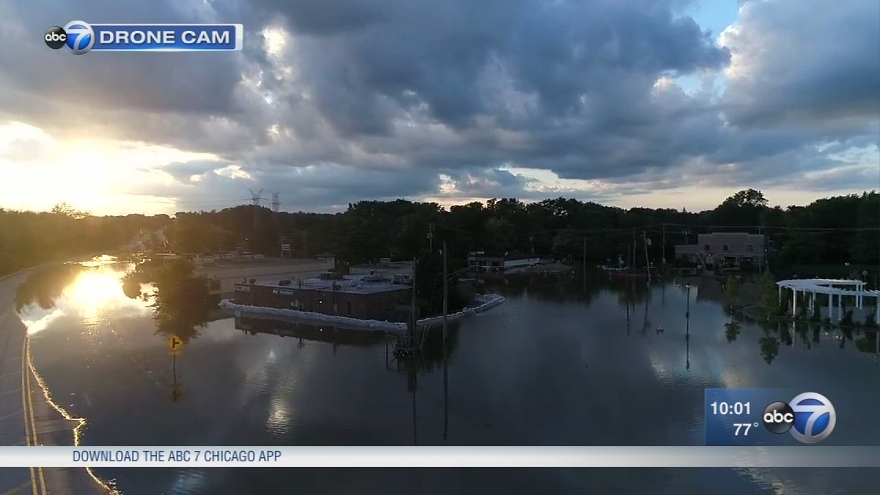 Flood concerns continue as Des Plaines River continues to rise