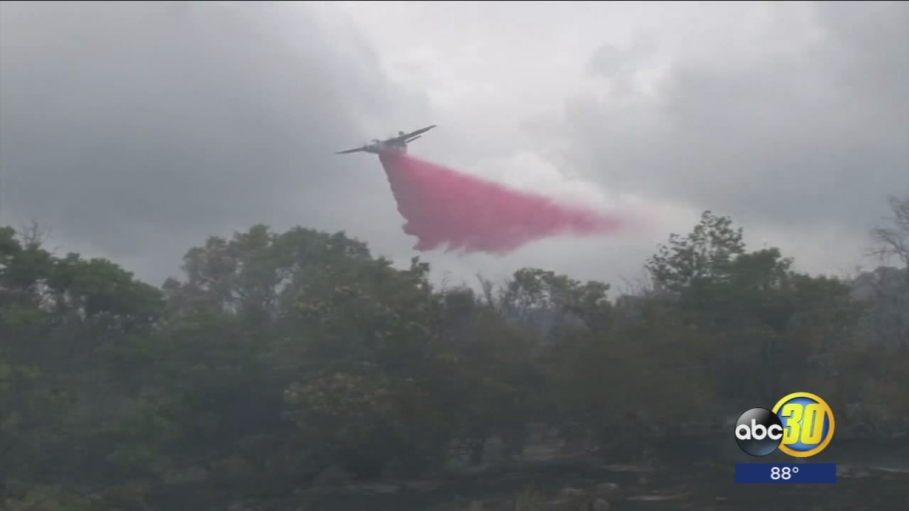 Coalinga's airspace taken over by crews trying to contain an endless