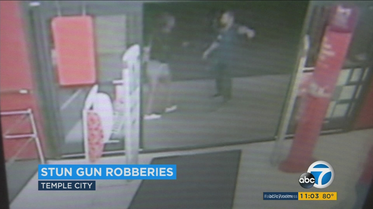 Stun gun used in Temple City, Arcadia robberies