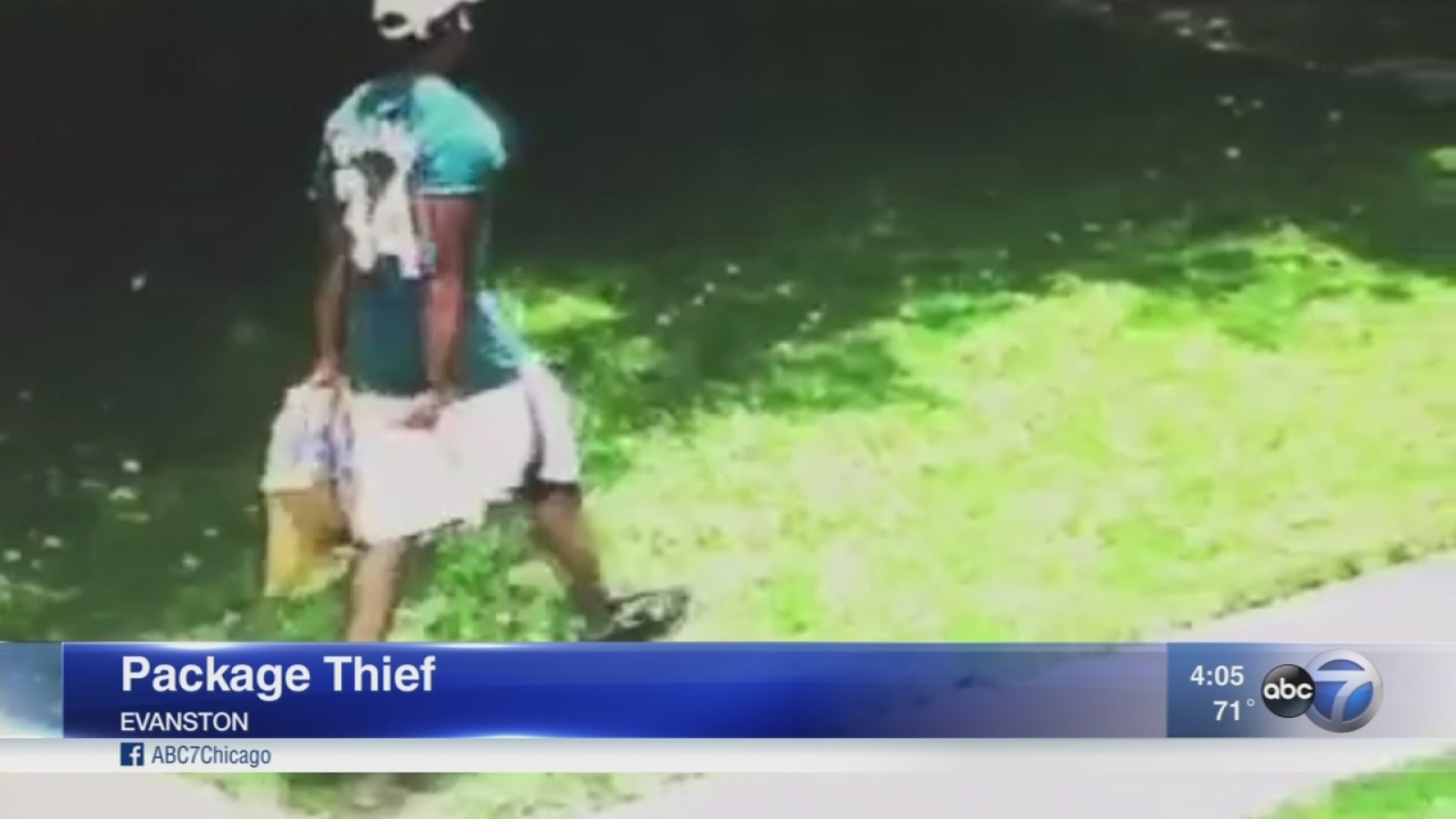 Evanston package thief caught on camera - ABC7 Chicago