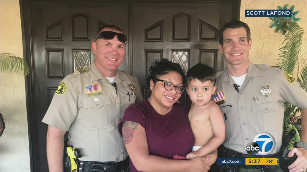 Hesperia police save 3-year-old from drowning