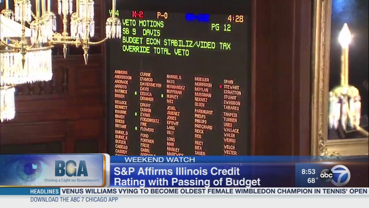 Weekend Watch: Illinois' credit rating