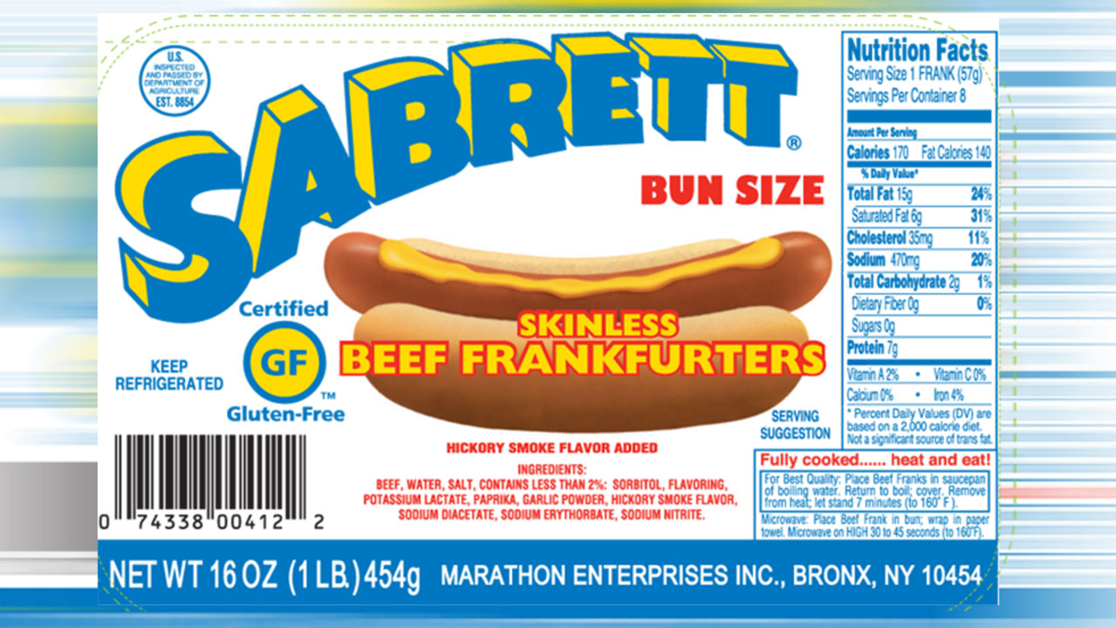 Bone fragment scare forces Sabrett hot dog recall 6abc Philadelphia