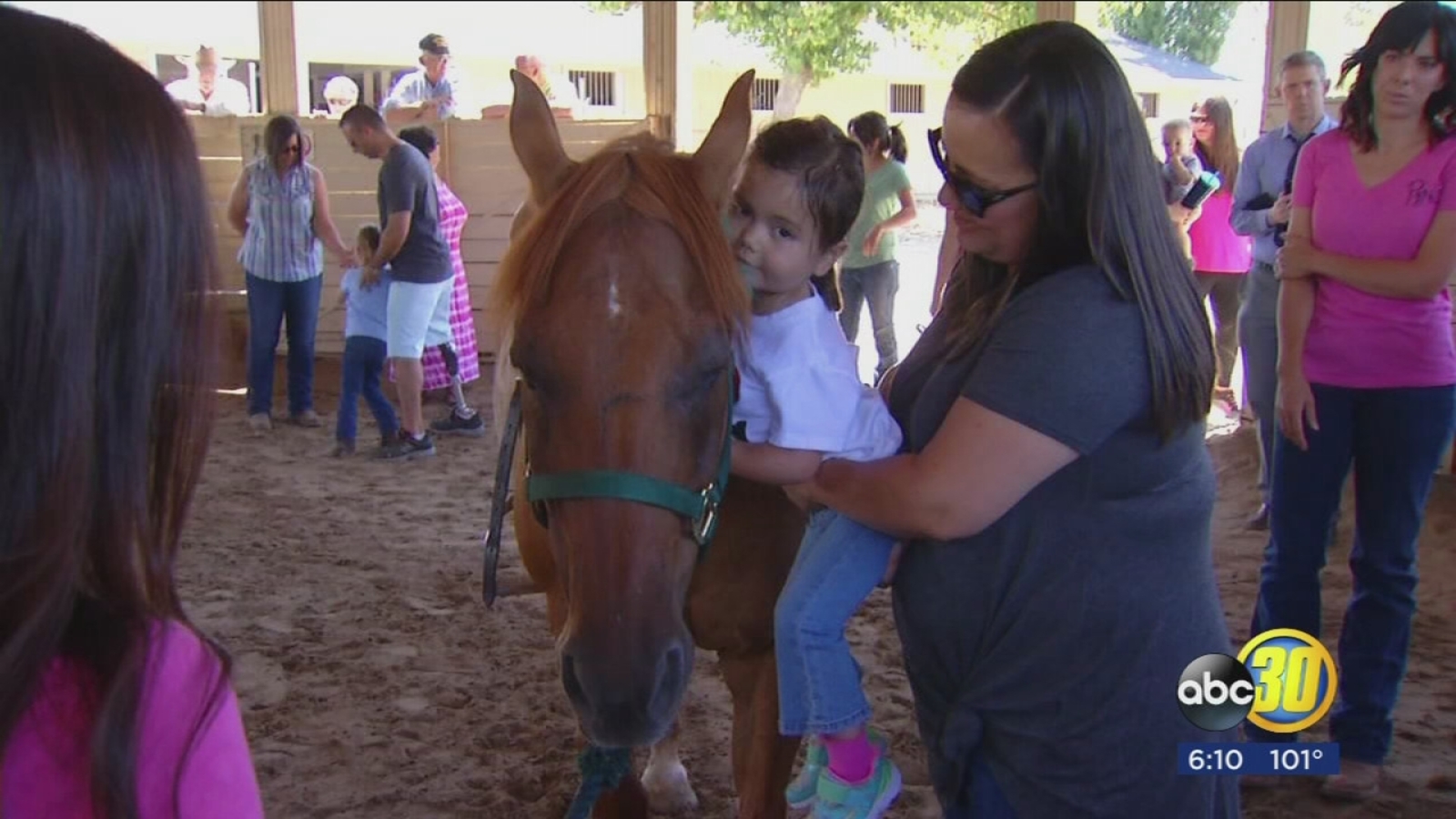 Clovis horse therapy ranch receives 75,000 donation from nonprofit