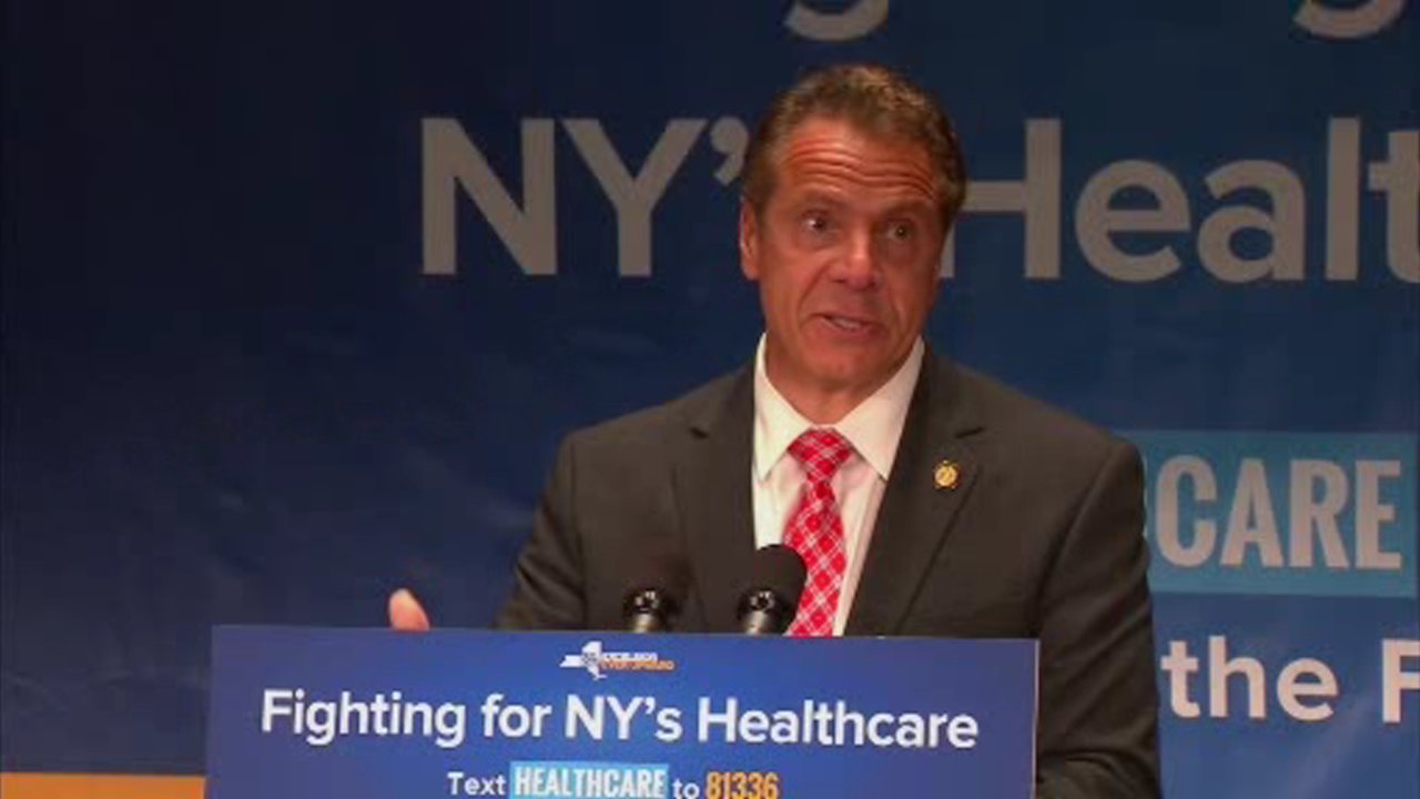 New York State elected leaders hold rally against GOP health care bill