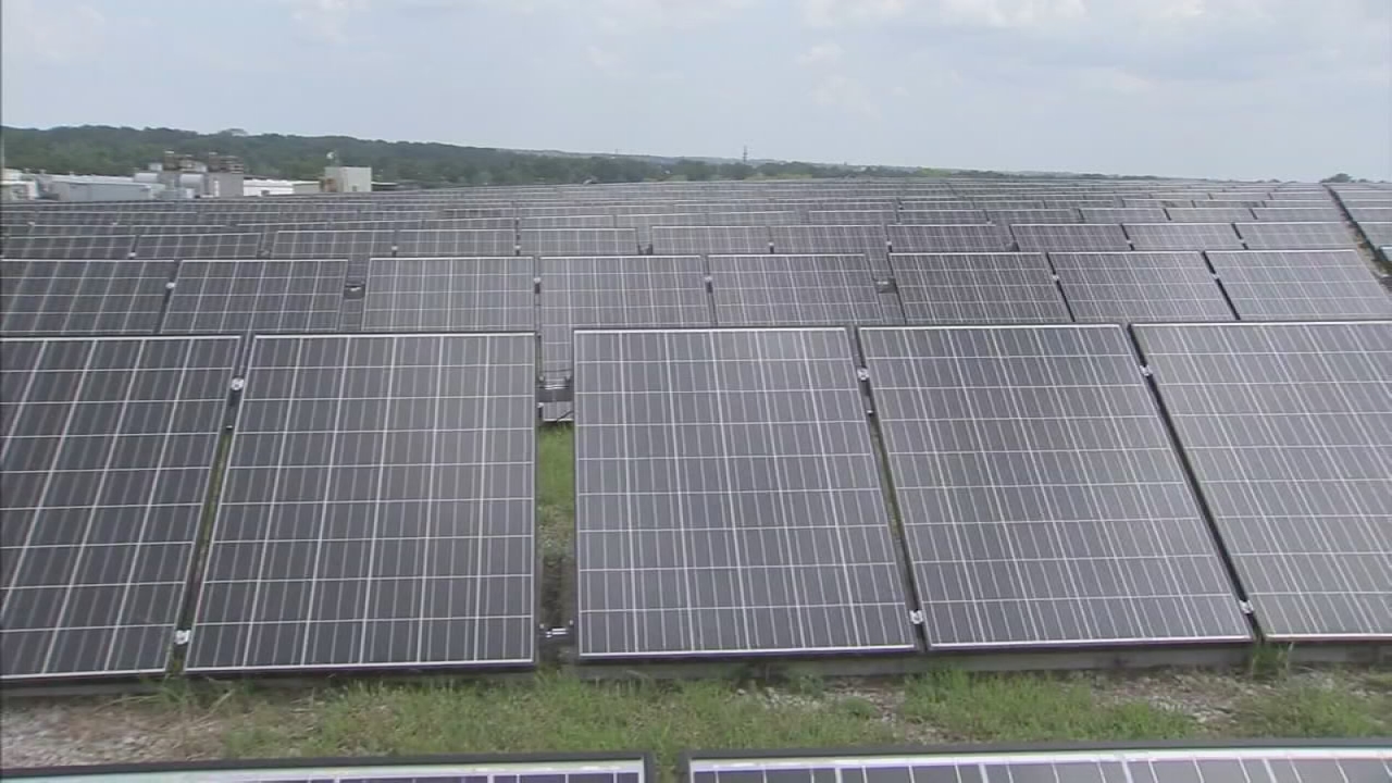 Solar landfill in Pennsauken