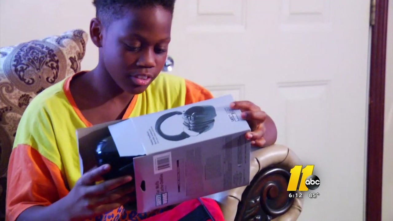 Boy surprised with lawn mower now gets new surprise