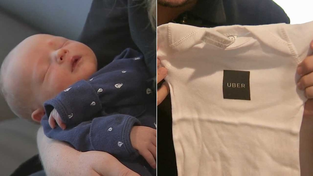 Uber driver, couple describe baby's birth in car in Sherman Oaks