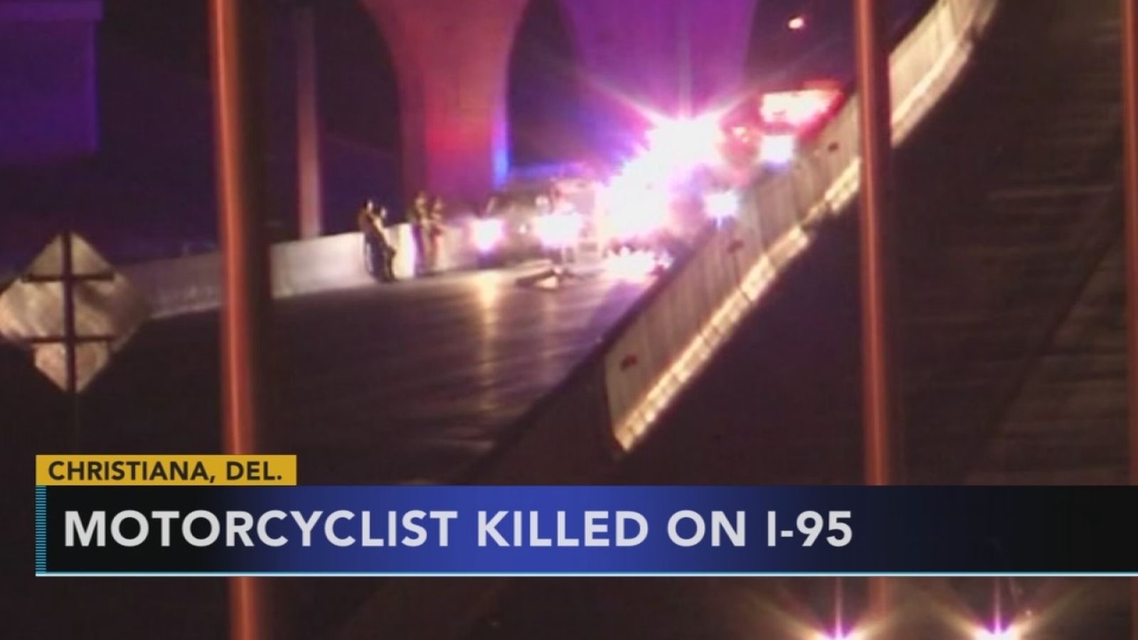 Drivers sought after motorcyclist killed on I-95 in Delaware - 6abc ...