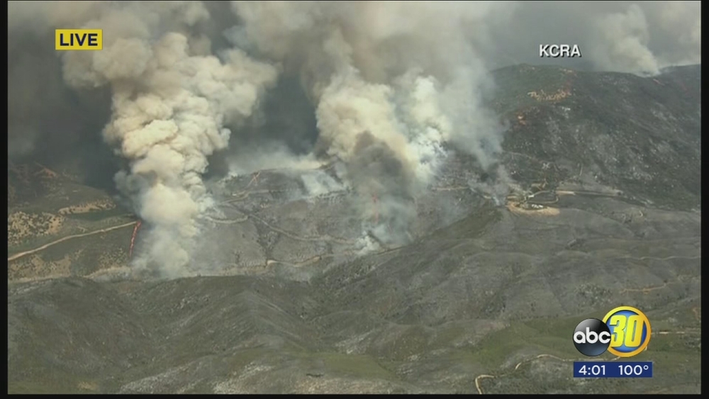 Evacuation of Mariposa ordered due to Detwiler Fire