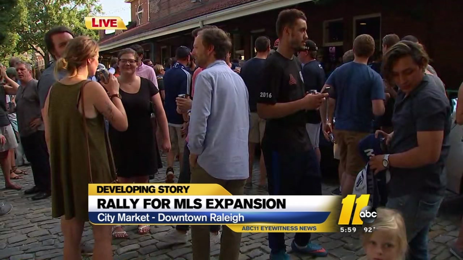 Raleigh makes pitch for Major League Soccer team, stadium ABC11