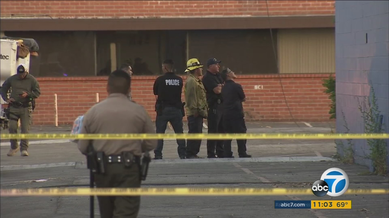 K9 officers burned in South Gate explosion during training exercise
