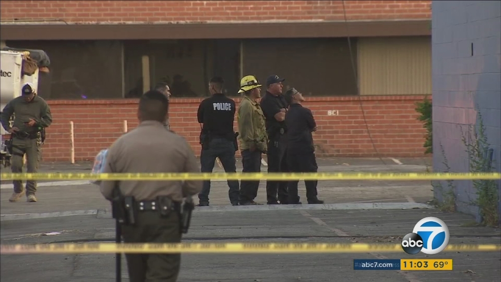 K9 officers burned in South Gate explosion during training exercise