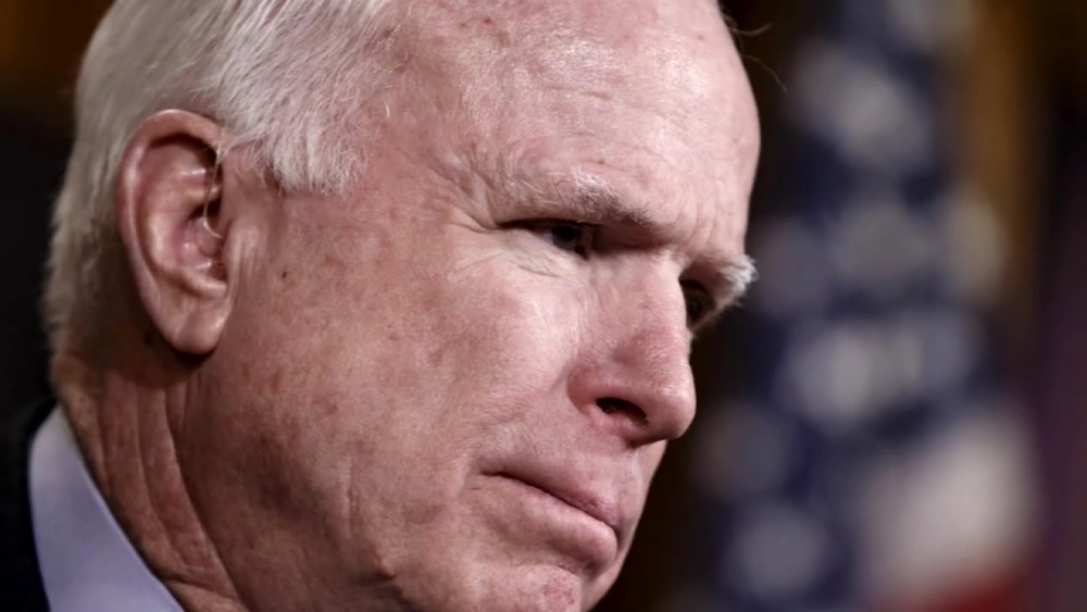 Sen. McCain diagnosed with brain tumor after clot is removed