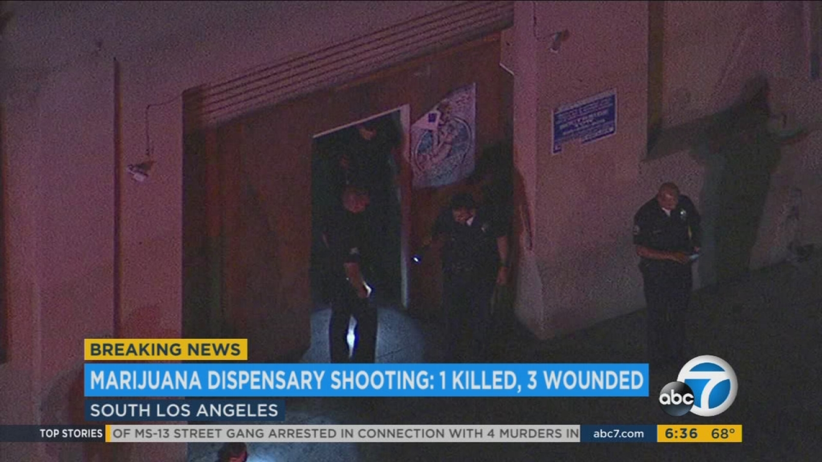 1 killed, 3 wounded in shooting near South LA marijuana dispensary ...