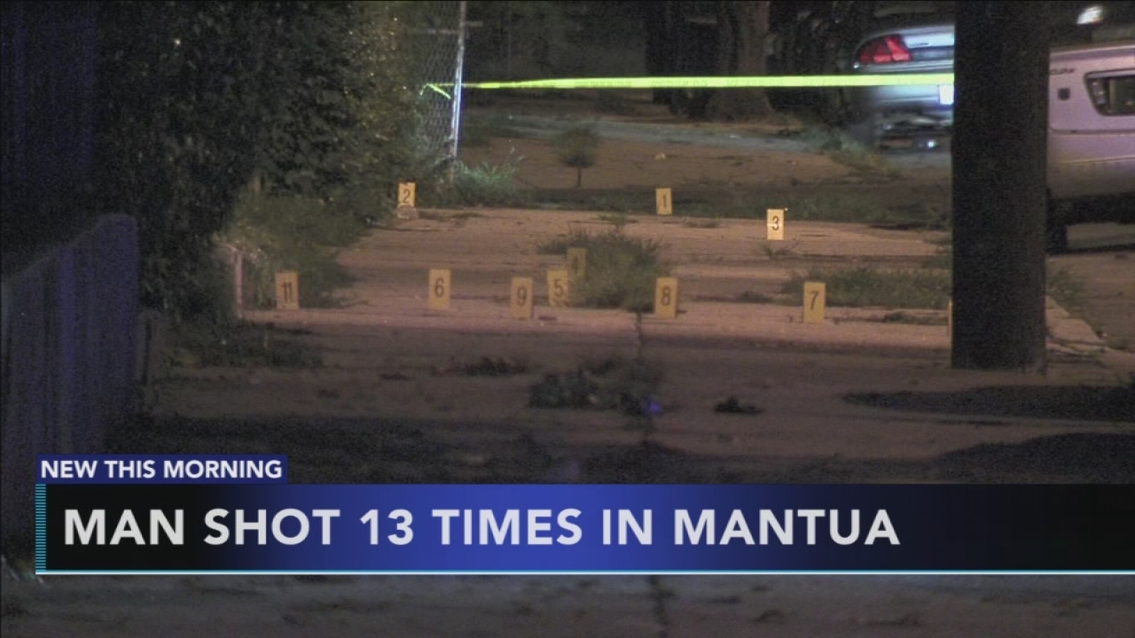 Man, 40, critical after being shot multiple times in Mantua section of ...