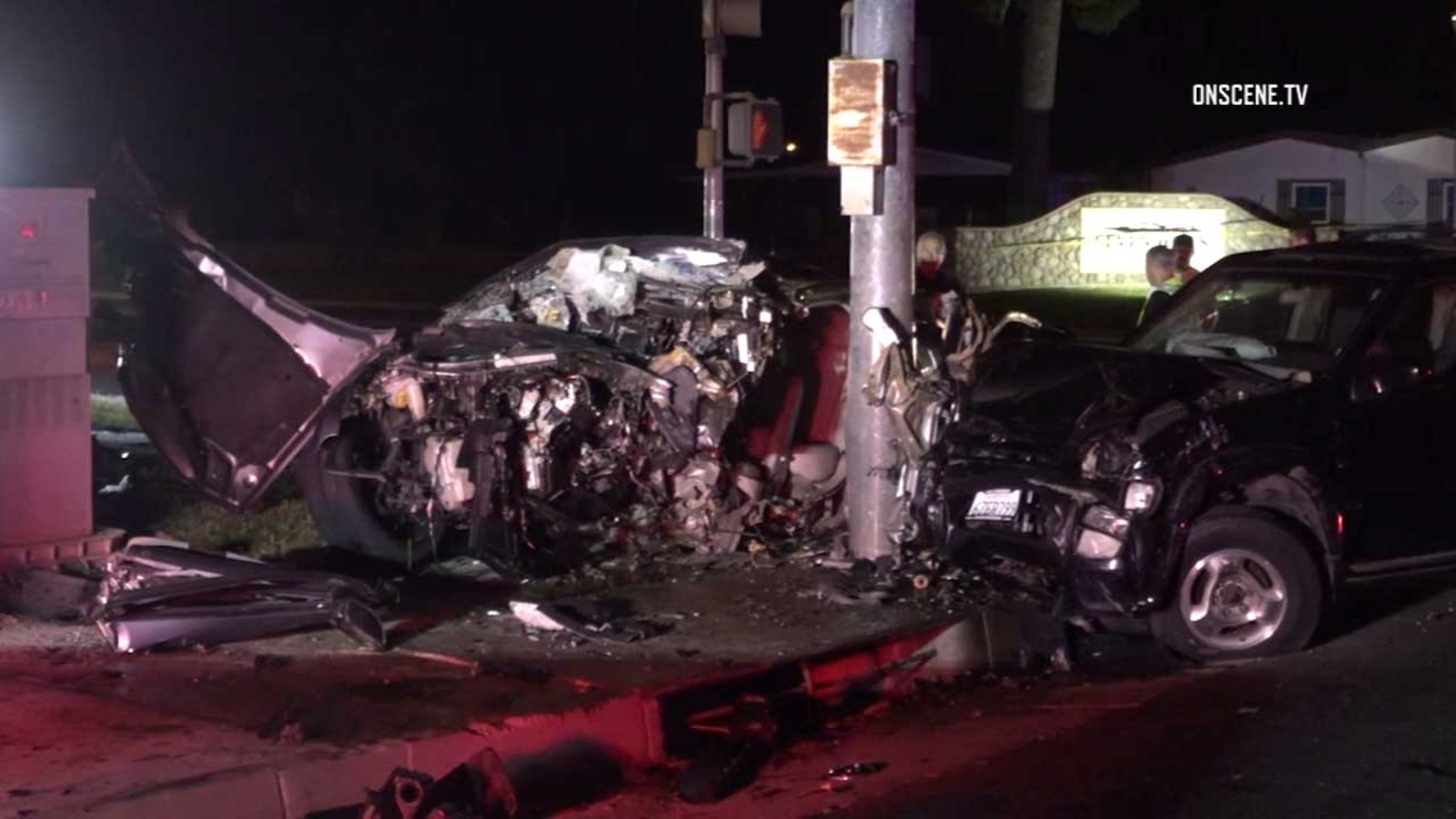 3 injured in crash involving police vehicle in Hemet ABC7 Los Angeles