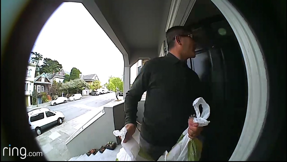 VIDEO: Confrontation with UberEats driver caught on camera