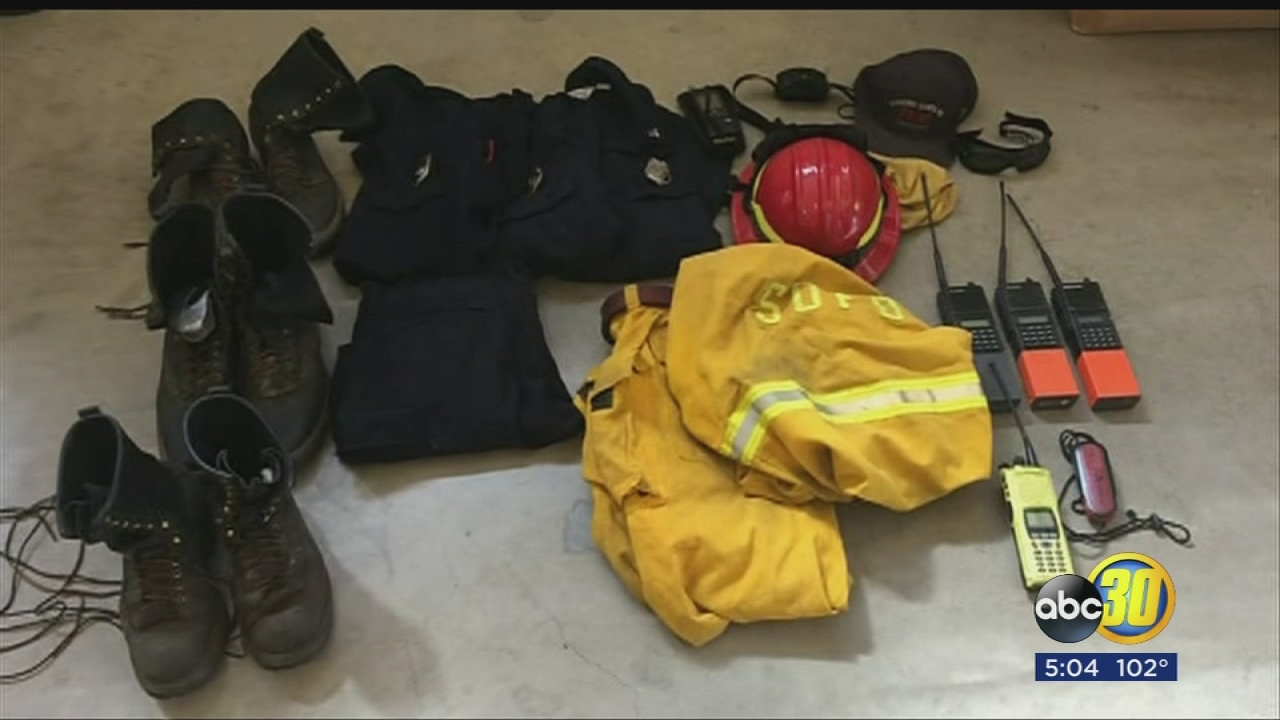 Equipment stolen from firefighters fighting Detwiler Fire recovered