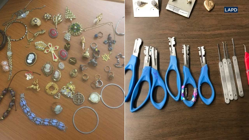 San Fernando Valley mail thieves carve keys out of scissors