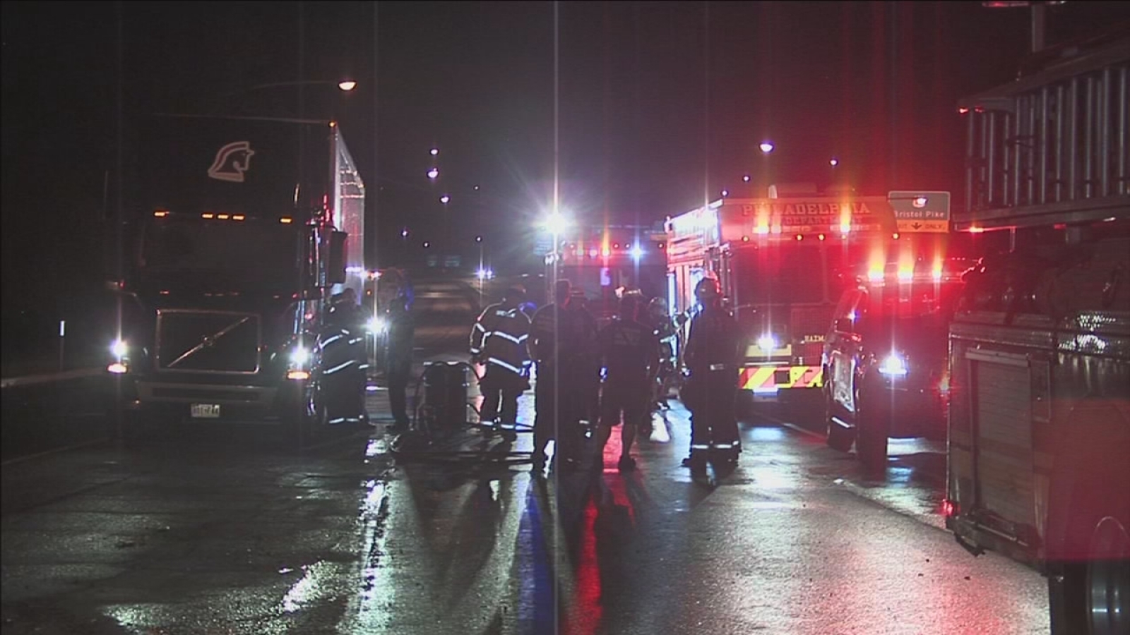 Hazmat crews respond to diesel fuel leak in Northeast Philadelphia