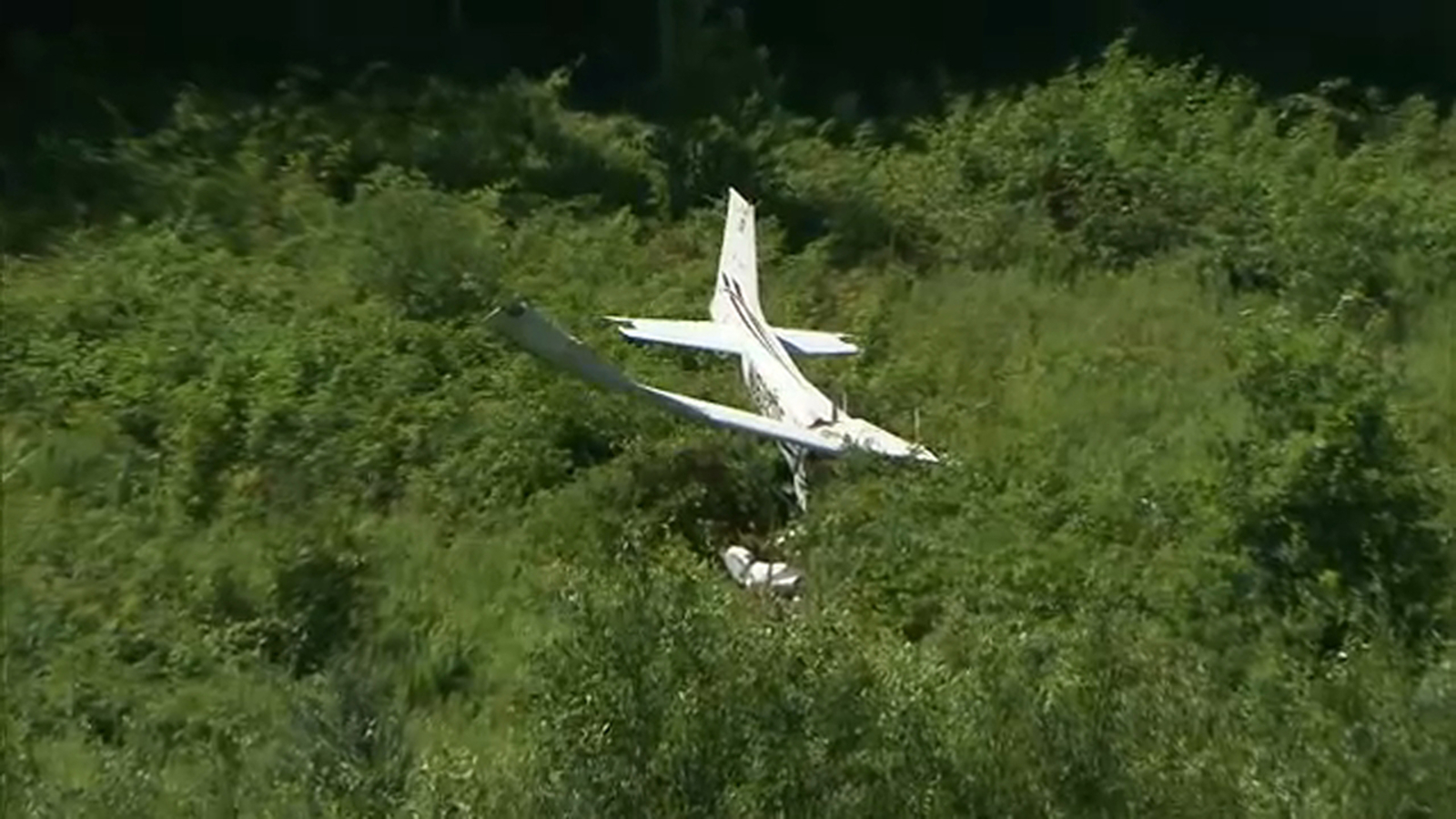 Small plane crashes after taking off from airport in Danbury ...