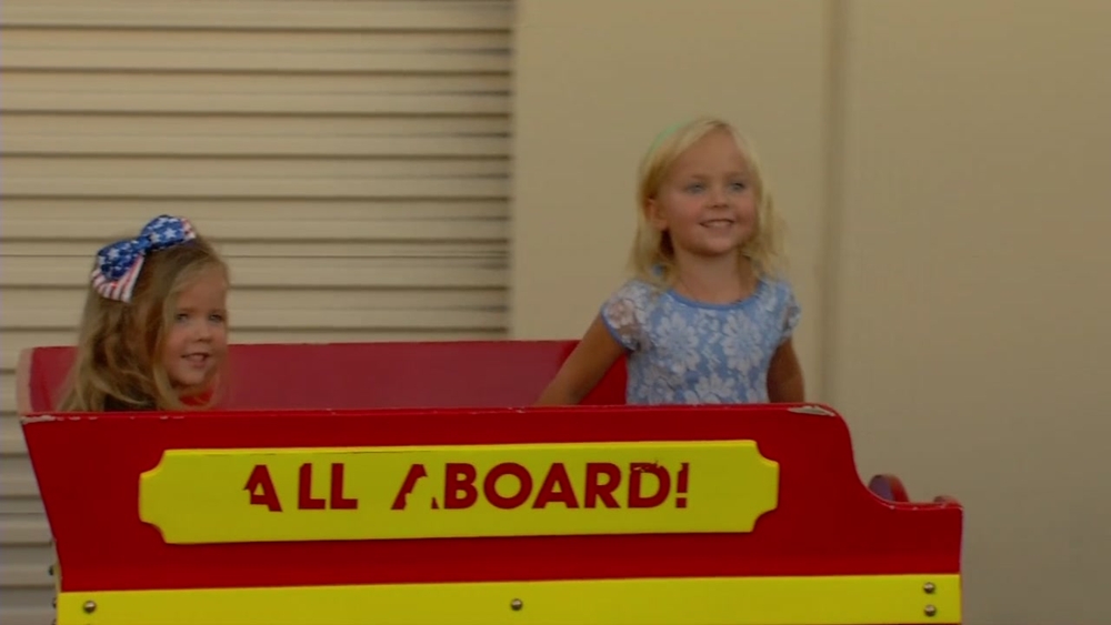 Social media post leads to happy ending after children's train stolen from Pleasant Hill