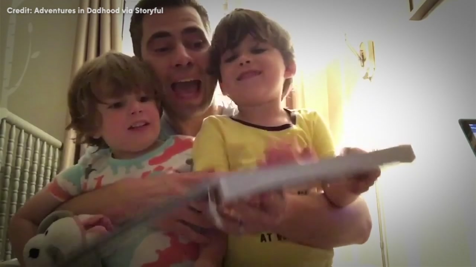 The Rapping Dad Rapping dad finds creative way to read bedtime stories to kiddos ...