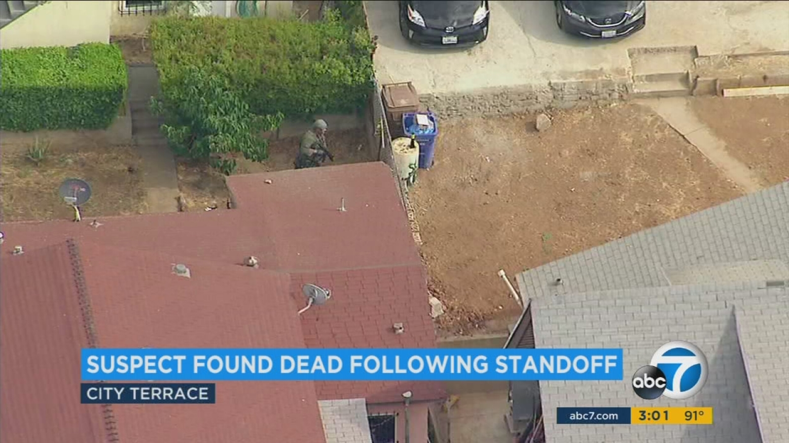 City Terrace barricade suspect found dead in home - ABC7 Los Angeles