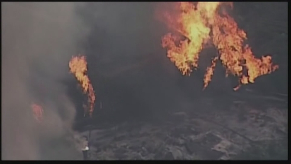 Train derails in western Pa.