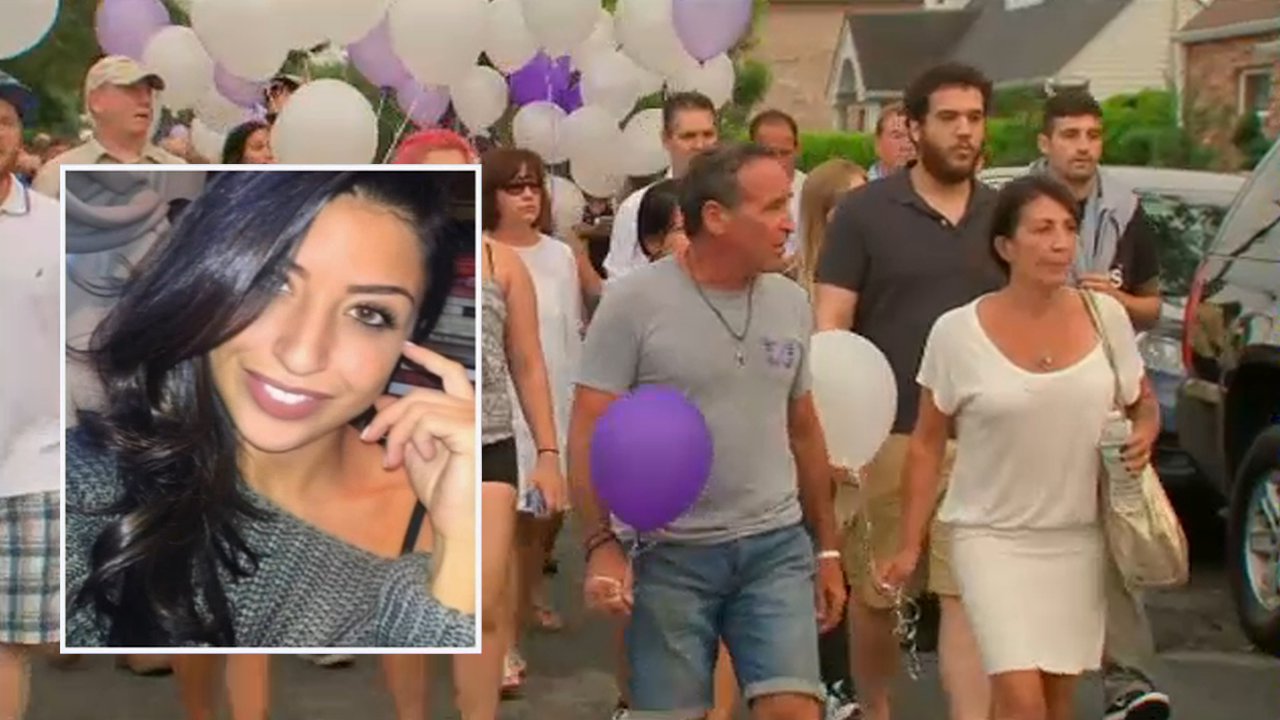Emotional walk and prayer service held in honor of Karina Vetrano