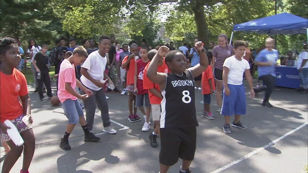 Norris Square park community picnic