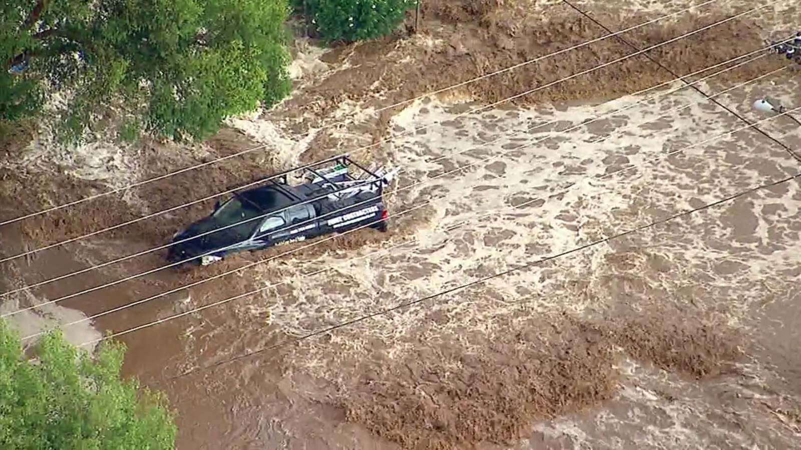 Storm washes out Acton road, floods SB 14 Fwy ABC30 Fresno