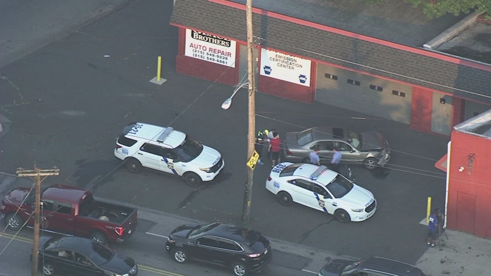 Car hits building in Olney section of Philadelphia 6abc Philadelphia
