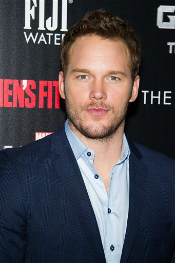 Chris Pratt attends a screening of "Guardians of the Galaxy" in New York