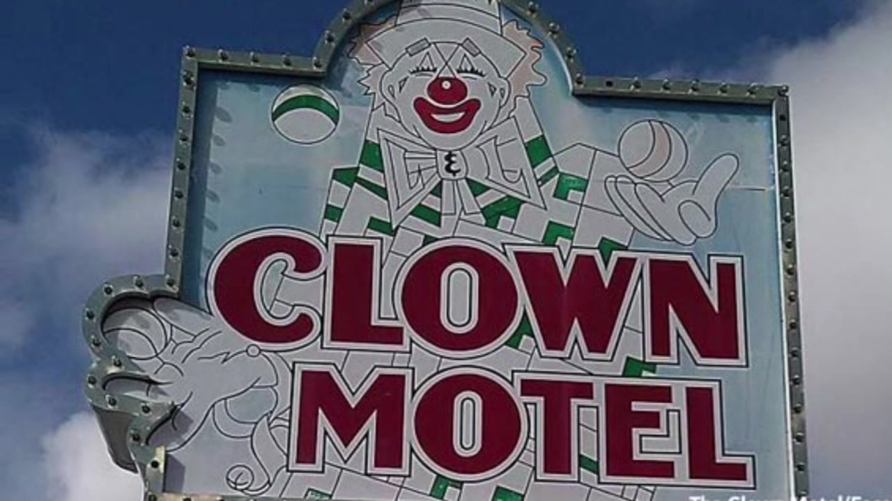 Possibly haunted Clown Motel for sale in Nevada