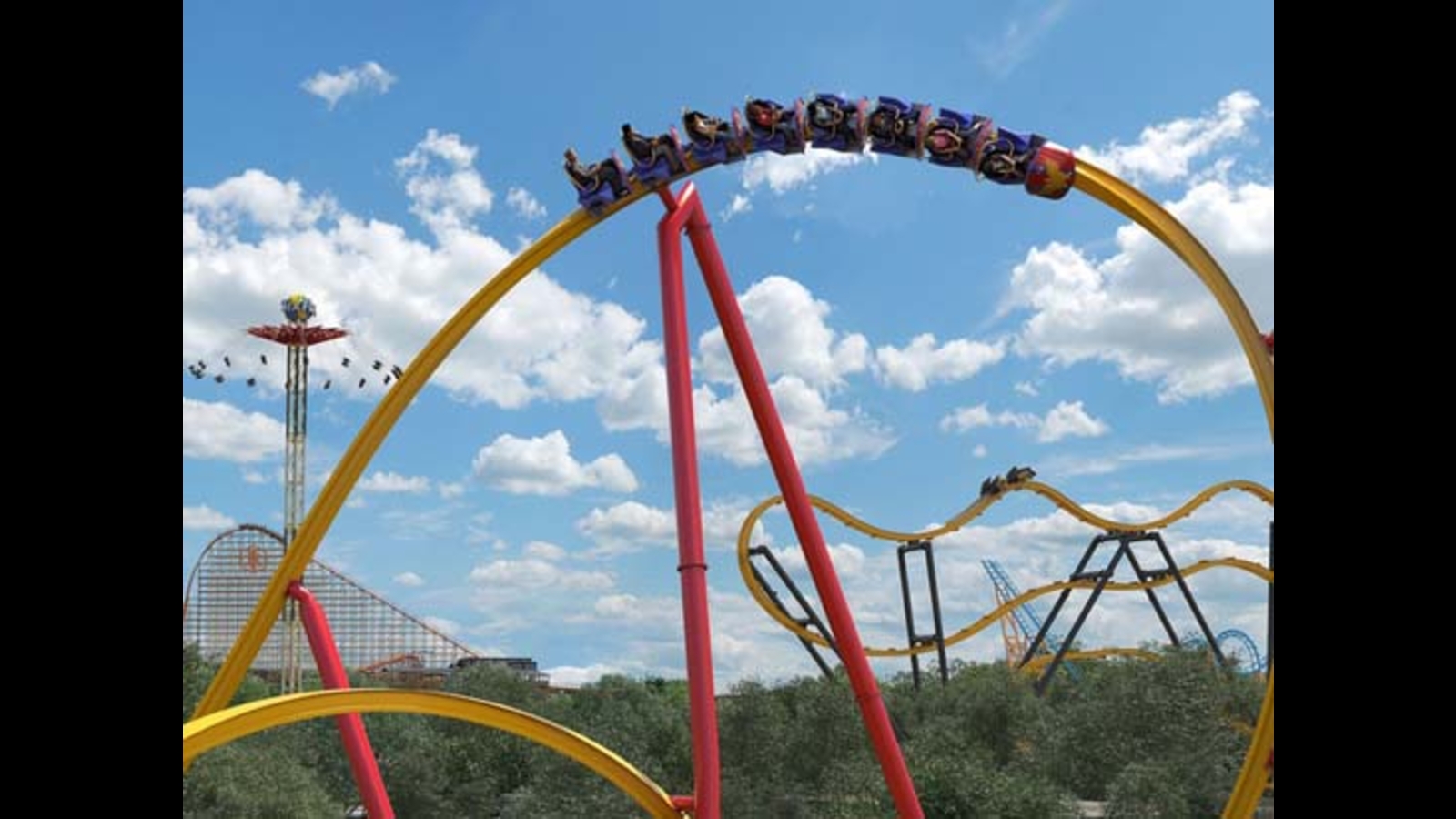 Texas amusement park unveils plans for firstever Wonder Woman roller