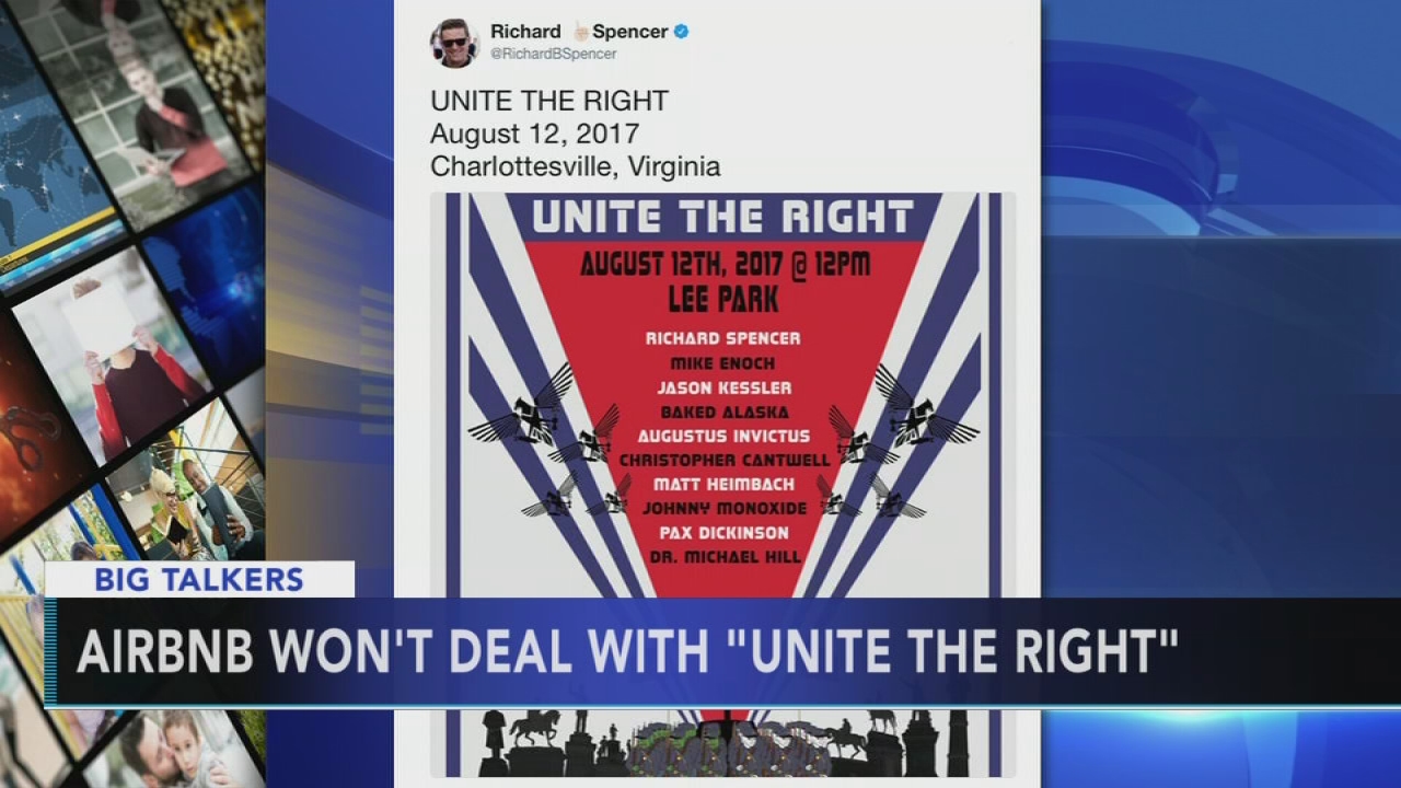 Airbnb cancels reservations in Va. town ahead of white supremacist rally