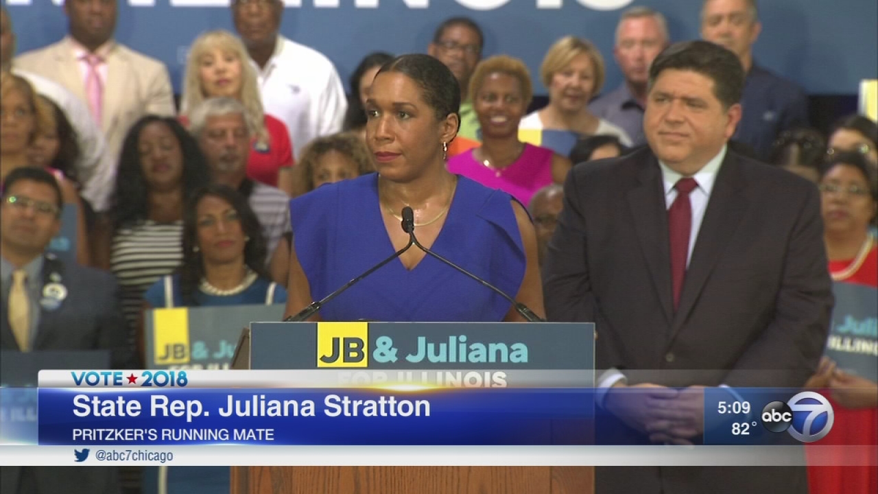 Pritzker chooses Rep. Juliana Stratton as 2018 running mate