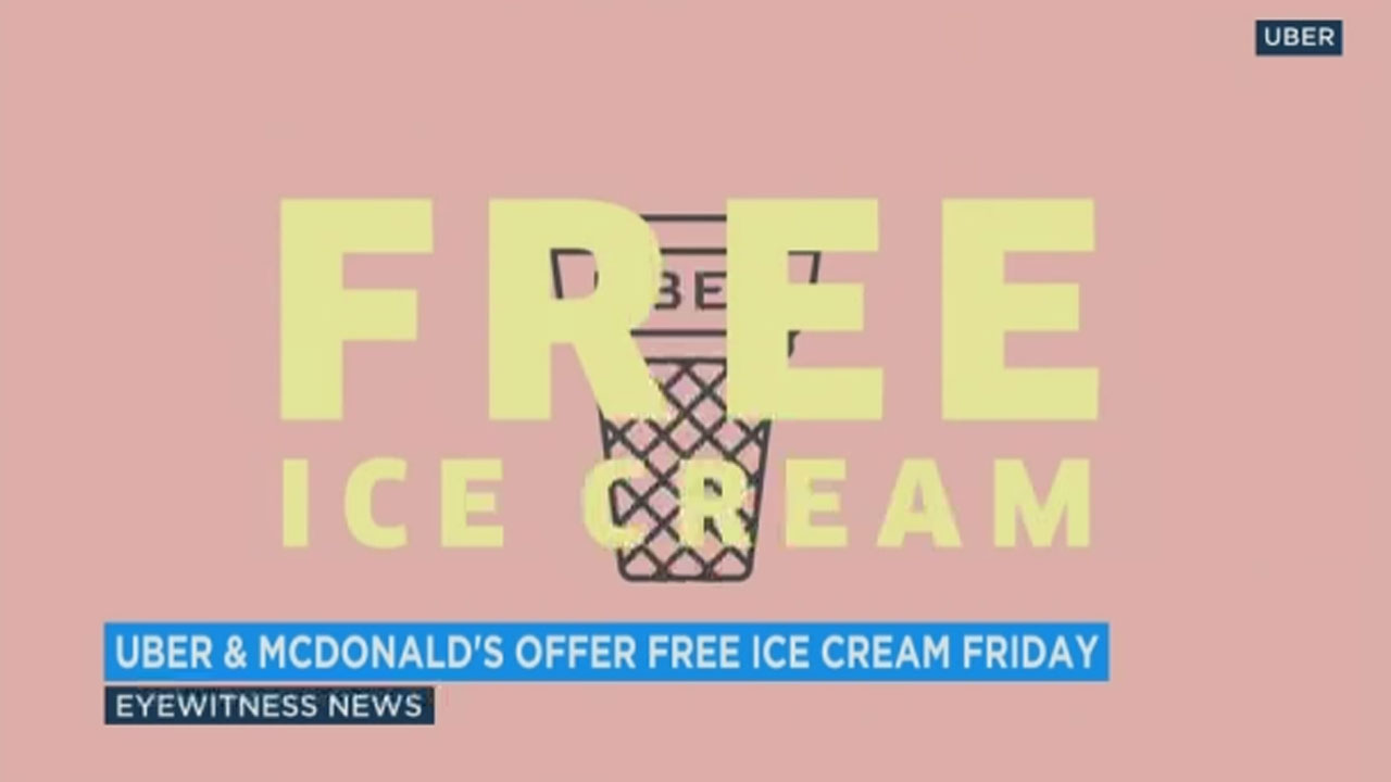 Uber delivering free ice cream on Fridays in LA, other cities