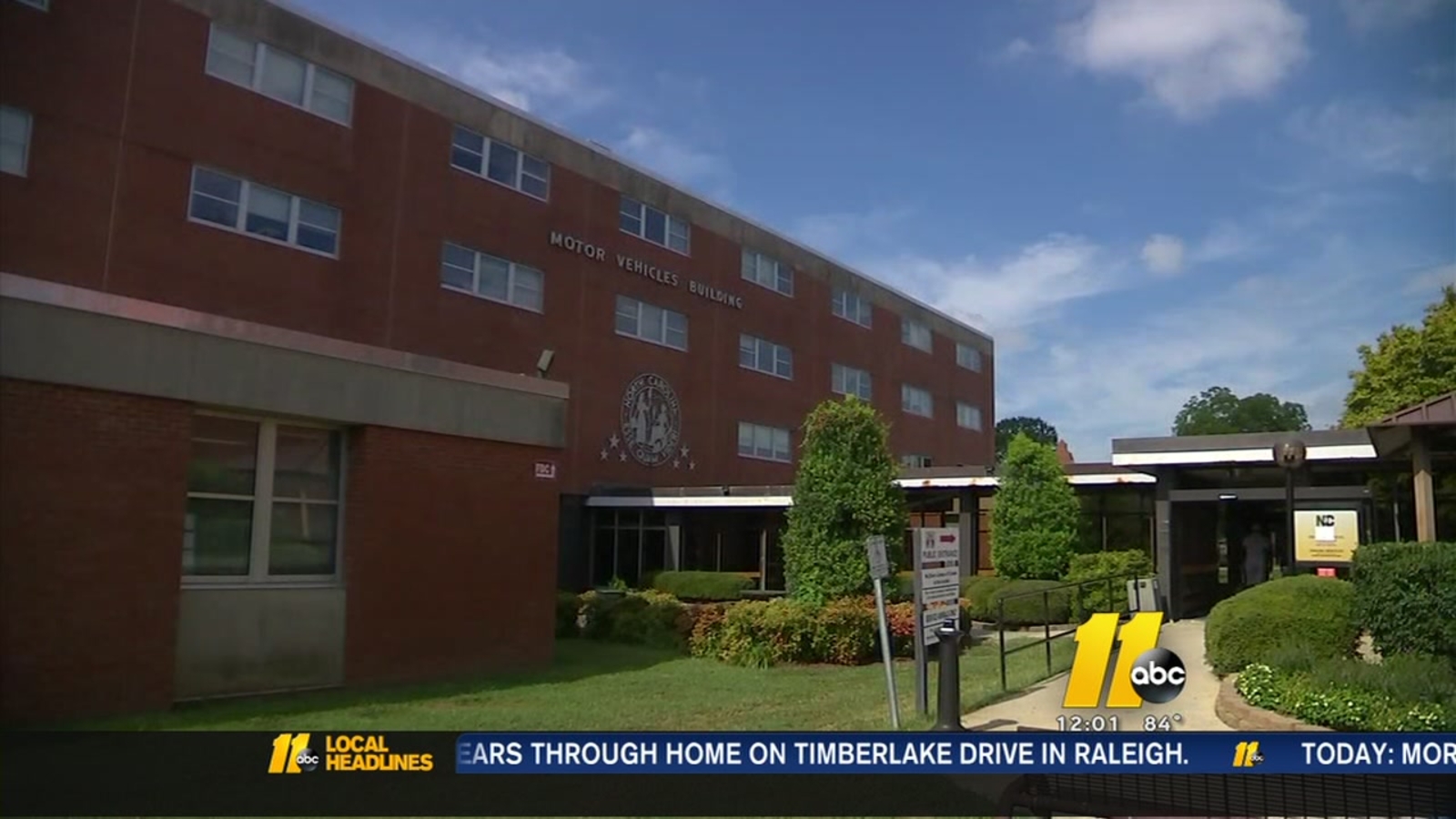 Raleigh DMV license plate office shut down for 'operational and